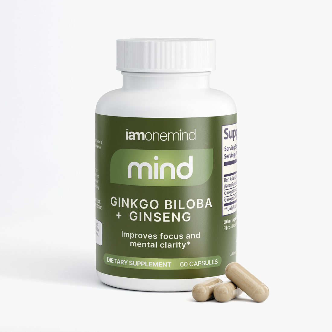 Mind - Ginkgo Biloba + Ginseng