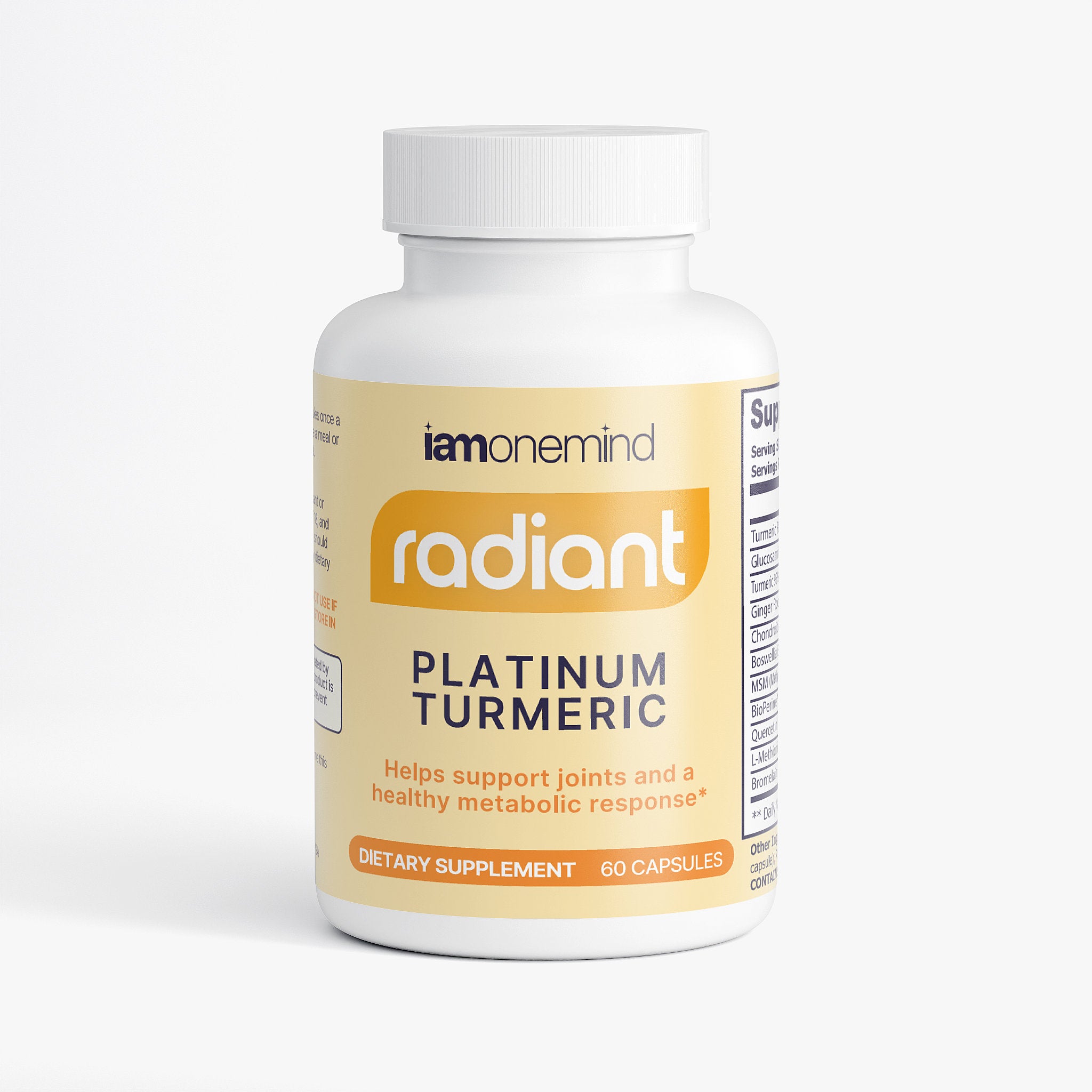 Radiant - Platinum Turmeric