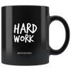 I AM - Hard Work is the Formula for Success - Combo Black 11 oz Mugs