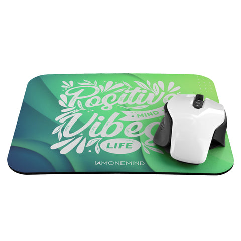 I AM - Positive Mind Vibes Life - Mousepad