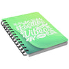 I AM - Positive Mind Vibes Life - Spiral Notebook