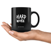 I AM - Hard Work is the Formula for Success - Combo Black 11 oz Mugs