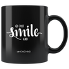 I AM - Just Smile and Be Happy - Combo Black 11 oz Mugs