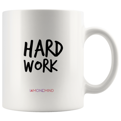 I AM - Hard Work is the Formula for Success - Combo White 11 oz Mugs