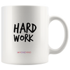 I AM - Hard Work is the Formula for Success - Combo White 11 oz Mugs