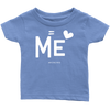 I AM - Mom+Dad = Me Combo Shirt Mom & Child - Blue