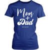 I AM - Mom+Dad = Me Combo Shirt Mom & Child - Blue