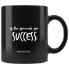 I AM - Hard Work is the Formula for Success - Combo Black 11 oz Mugs